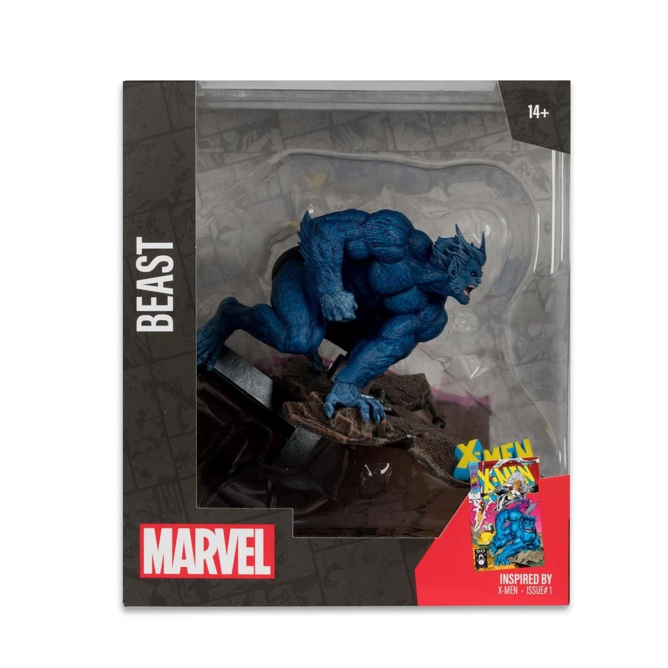 McFarlane Toys Marvel Beast (X-Men No. 1) Figura de acción escala 1:10 Foto 1 de 4