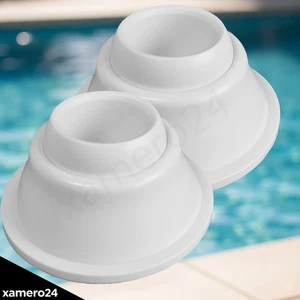 2x Kugelfuß Poolleiter Hochbeckenleiter d=42mm Treppe Gelenkfuß Astra Pool - Bild 1 von 3