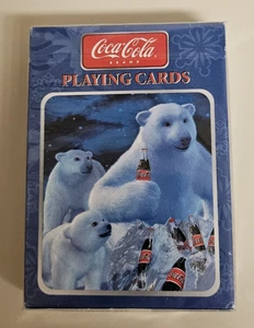 Coca-Cola Polar Bears Bicycle Playing Cards 2011 - Sealed NEW A#13430 - Picture 1 of 2