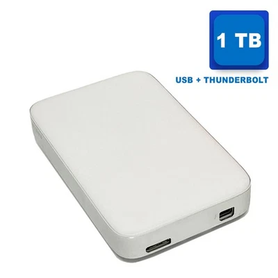 Disco duro externo portátil Buffalo 1 TB MiniStation Thunderbolt/USB 3.0 Foto 1 de 4