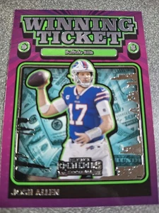 2021 Panini Contenders - Winning Ticket Josh Allen #WT-JAL U100 - Picture 1 of 2