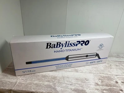 BaBylissPRO Nano Titanium 1/2” Super Slim Curling Wand – Ultra-Light, High-Perfo - Image 1 of 3