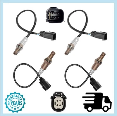 4 sensores de oxígeno aguas arriba + aguas abajo para Ford Edge Mazda 6 CX-9 Lincoln MKX Foto 1 de 4