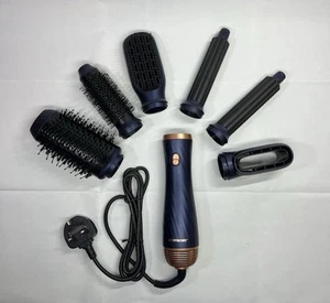 Air Styler Trockner Set Heißbürste Locken Glätten Leistungsstark Negativ Ionen Haar Föhnen - Bild 1 von 21