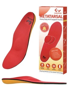 Metatarsalgia Insoles for Ball of Foot Pain,Morton's Neuroma,Heavy Duty Arch ... - Picture 1 of 6