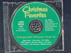 Christmas Favorites: Unforgettable Christmas Songs by…{CD Disc Only No Tracking} - Imagen 1 de 2