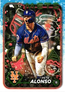 2024 Topps Holiday - Pete Alonso #H66 - Mets - Picture 1 of 2