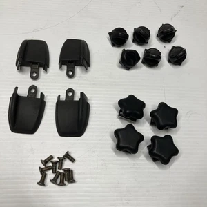 90-02 TOYOTA 4RUNNER OEM Portaequipajes Techo Tuerca de Ala Perillas Tapas Tornillos Juego Completo - Imagen 1 de 13