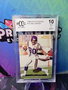 Tarjeta de fútbol americano 1996 llena de acción #13 Cris Carter BCCG 10 - Imagen 1 de 2