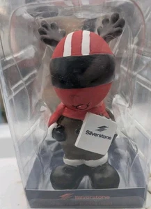 Rare Silverstone Reindeer Bobble-Head Motor Racing Christmas Gift Boxed - Picture 1 of 4