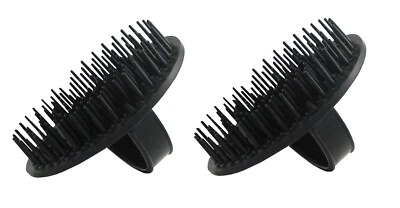 Denman D6 Original Be Bop Masajeador de Cuero Cabelludo y Cepillo de Ducha Paquete de 2 Foto 1 de 2