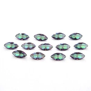 Mystic Quartz Marquise Cut Loose Gemstone For Jewelry 85 Pcs 5*10 MM 100 CT - Picture 1 of 4