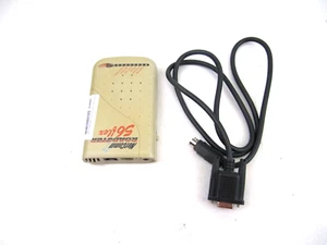NETCOMM AM3474 MODEM DIAL-UP SERIAL RS-232 ROADSTER II 56K Retro Vintage - Picture 1 of 8