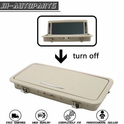 Espelho traseiro de vaidade/maquiagem com luzes para 2010-2013 Jaguar XJ L Supersport - Imagem 1 de 4
