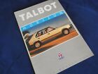 catalogue talbot horizon 1981