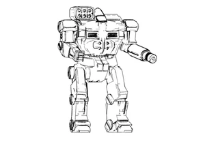 Nexus NSX1-A | CGL 1:265 Battlemech | Battletech Miniature - Bild 1 von 1