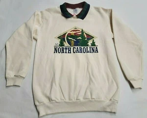 Felpa Carolina del Nord Vintage 1997 Adulto Taglia M di CalCru M.B.S. Love Unlimited - Foto 1 di 12