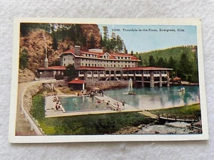 Postal vintage de Troutdale-in-the-pines, Evergreen Colorado - Imagen 1 de 2