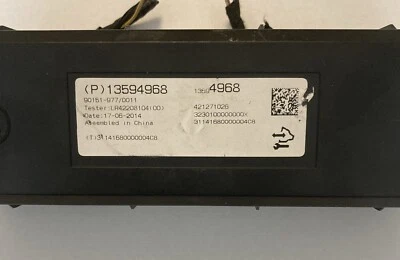 Подлинный пульт дистанционного управления отоплением и кондиционированием воздуха GM 13594968 - Изображение 1 из 4