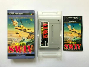 COCONUTS JAPAN Super SWIV Super Famicom SFC NIntendo SNES Shipping from Japan  - Picture 1 of 12