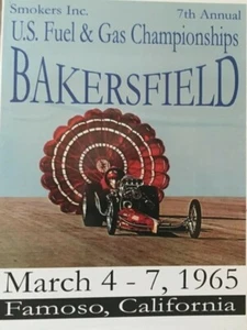 Bakersfield Smokers Inc. Championships 1965 (74) 29"X38" 13oz. Vinyl Banner. - Picture 1 of 1
