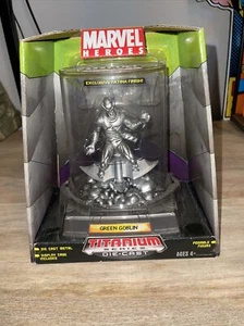 Marvel Heroes green Goblin Die Cast Action Figure 2006 Titanium Series Toy New! - Picture 1 of 2