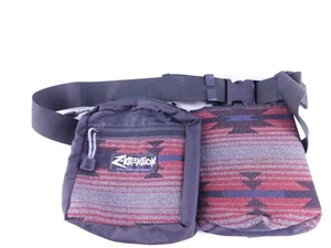 Vintage Z-Kreation Bauchtasche und Flaschenhalter Southwest Woven Gürteltasche - Bild 1 von 8