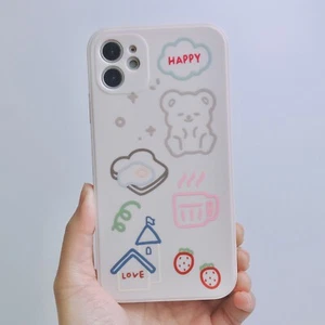 Super Kawail Happy Little Bear Phone Case for Apple iPhone 11 Pro from Korea - Picture 1 of 4