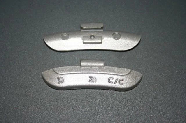 100 Auswuchtgewichte Gewichte für Stahlfelgen Zink 30g - Bild 1 von 1