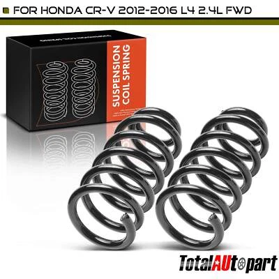 Juego de 2 muelles helicoidales para Honda CR-V 2012-2016 L4 2,4 L conductor trasero y pasajero Foto 1 de 4