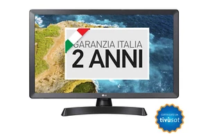 Televisore LG TV LED HD 24" 24TQ510S-PZ Smart TV Nero HDR Bluethoot WiFi USB - Foto 1 di 1