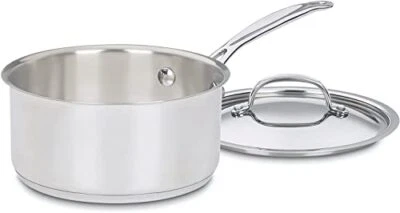 Cuisinart 719-18 Chef's Classic Stainless 2-Quart Saucepan with Cover - Image 1 of 2