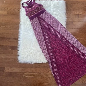 Maxi Vestido Atlético Athleta Rio Sujetador Incorporado Espalda Corredora en Rosa Talla XS - Imagen 1 de 6