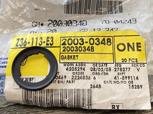 GM OEM Discontinued Replacement Part Trunk Lock Cylinder Rubber Gasket 20030348 - Bild 1 von 1