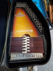Sekova CHROMEAHARP 36 string 12 Cord With Key-Black Case- Musical Instrument - Picture 1 of 22