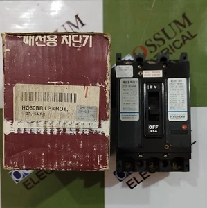 HYUNDAI INTERRUTTORE ELETTRICO HO60BB 15A TENSIONE 220VAC 10KA SPEDIZIONE VELOCE - Foto 1 di 7