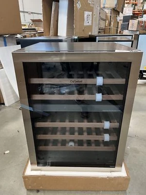Ca'lefort 24" Built-in/Freestanding Wine Cooler Refrigerator Fridge 46 Bottles - Image 1 of 4