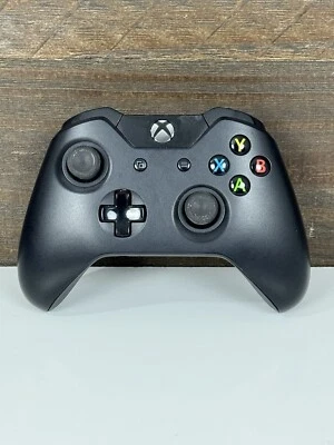Microsoft Xbox One Covert Forces Black Controller OEM Model 1697 TESTED - Image 1 of 3