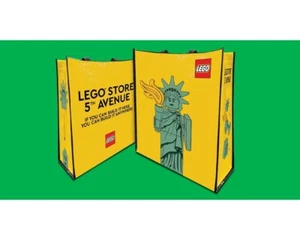 Lego New York City 5th Avenue Flagship Grand Opening Commemorative Tote New - Picture 1 of 1