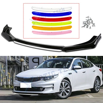 Difusor plano de placa divisorra de parachoques delantero debajo del panel para Kia Optima 2000-24 Foto 1 de 4