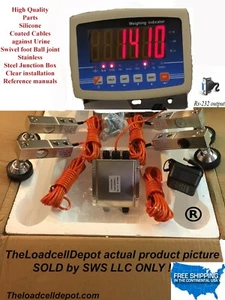 Livestock Scale Kit for Cattle Hogs Sheep Goats Pigs Squeeze Chutes Pallet scale - Picture 1 of 10