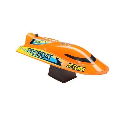 Pro Boat PRB08031V2T1 Jet Jam 12" Self-Righting Pool Racer Brushed RTR Orange - Image 1 of 4