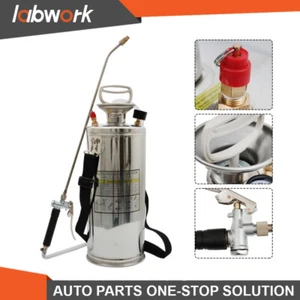 Labwork 2 Gallon Stainless Steel Sprayer Pump Sprayer With 3FT Reinforced Hose - Picture 1 of 24
