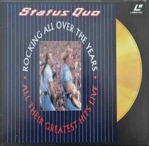 LASERDISC Status Quo Rocking All Over The Years - All Their Greatest Hits Live - Foto 1 di 1