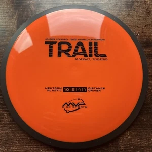 MVP Discs Neutron Trail James Conrad 173g 10/5/-1/1 - Picture 1 of 3