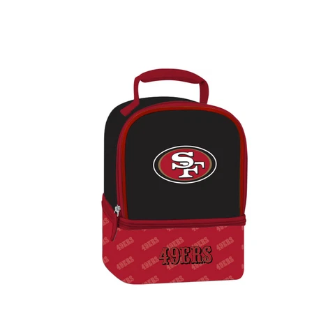 NFL San Francisco 49ers Unisex Lunch Bag, Red, one Size Cover