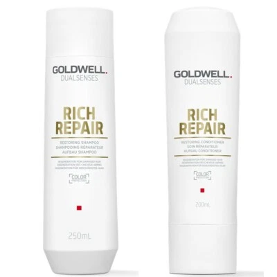 Goldwell DualSenses Rich Repair Shampoo 250ml + Conditioner 200ml Duo