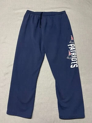 Pantalones deportivos New England Patriots para hombre XL azul polar majestuoso bolsillo de fútbol americano de la NFL Foto 1 de 4
