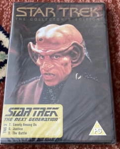 Star Trek The Next Generation TNG 3 DVD New/Sealed Free Postage - Picture 1 of 2
