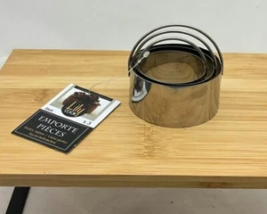 Lily Cook emporte-pièces rond inox par 3 8,7 et 6cm de Ø - Imagen 1 de 2